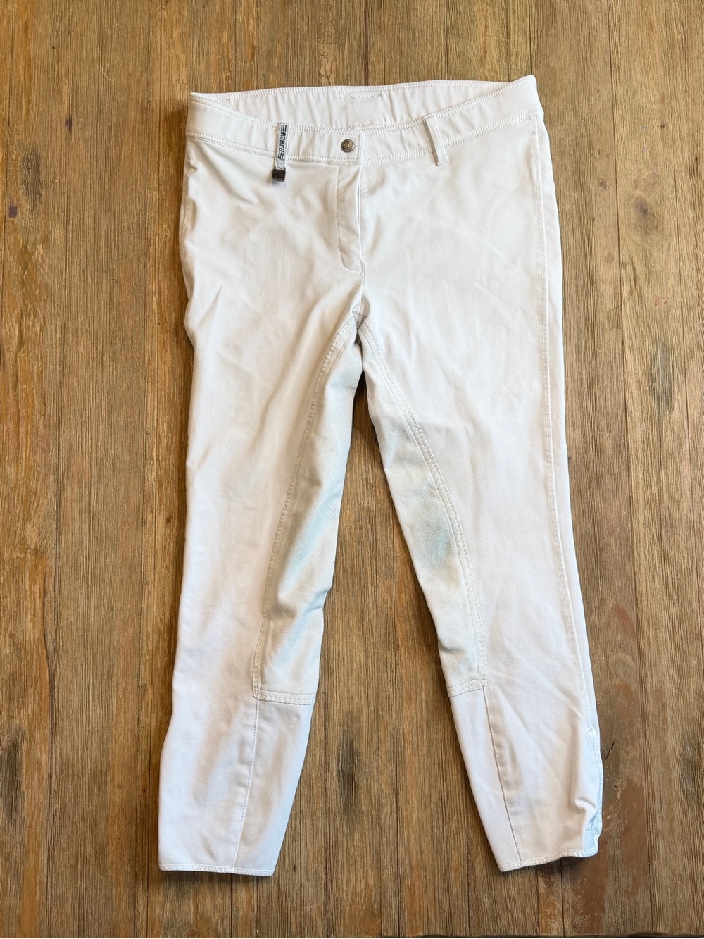 ROMFH Women’s White Full Seat Breeches 32R